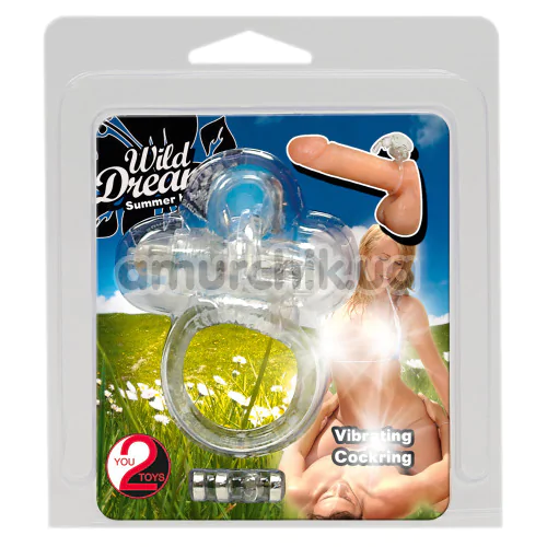 Виброкольцо для члена Wild Dreams Summer Hills, прозрачное