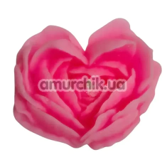 Свічка у вигляді троянди GlowKink L - світиться у темряві, персикова - Фото №1