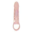Насадка на пеніс з вібрацією Men Extension G - Spot Vibration, тілесна - Фото №3