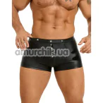 Трусы-боксеры мужские Star Night Punk Rivet Faux Leather Boxer, черные - Фото №1