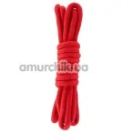 Мотузка Hidden Desire Bondage Rope 3, червона - Фото №1