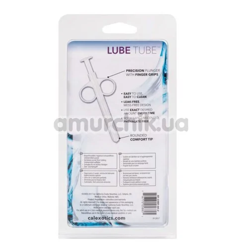 Набор из 2 шприцов для лубриканта Lube Tube, прозрачный