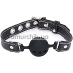 Кляп Snake Ball Gag, черный - Фото №1