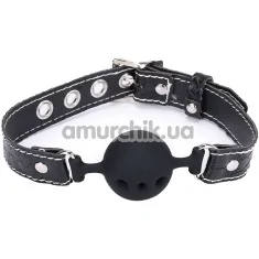 Кляп Snake Ball Gag, черный - Фото №1