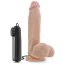 Вибратор X5+ 8 inch Vibrating Realistic Cock, телесный - Фото №2