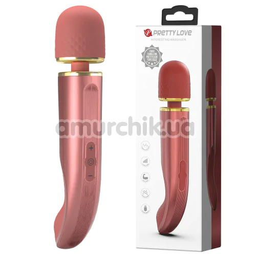 Універсальний вібромасажер Pretty Love Interesting Massager, рожевий