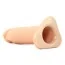 Насадка на пеніс Fantasy X-tensions 8 inch Silicone Hollow Extension - Фото №5