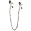 Затискачі для сосків з ланцюжком Lucky Bay Nipple Play Long Chain, сріблясті - Фото №1