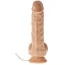 Вибратор Mister Dixx The Original Vibrating Cheeky Chief 7.5, телесный - Фото №5