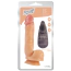 Вібратор Real Touch S Pleasant Dong 8.6 Inch Vibrator, тілесний - Фото №8