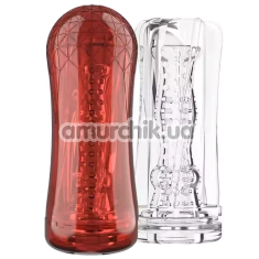Мастурбатор Airplane Training Masturbation Cup NX-020-B, красный - Фото №1