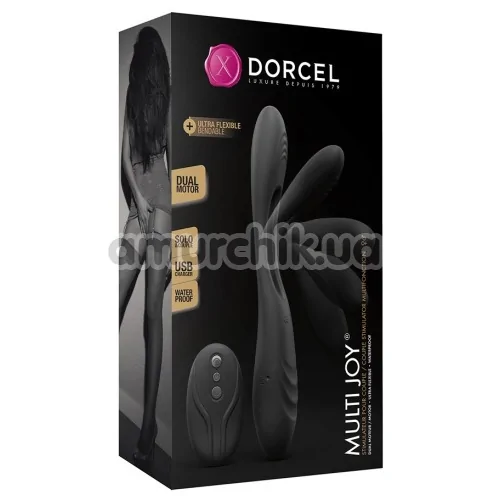 Вибратор Dorcel Multi Joy, черный