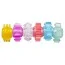 Набор из 6 эрекционных колец Frisky Enhance 6 Piece Cock Ring Set - Фото №2