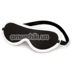 Маска на глаза Glo Bondage Blindfold, черная - Фото №1