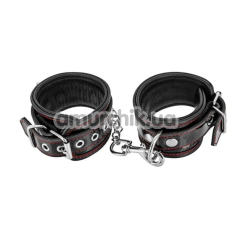 Фиксаторы для рук Fetish Tentation Premium Patent Leather Handcuffs, черные - Фото №1