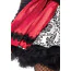 Костюм червоної шапочки Leg Avenue Gothic Red Riding Hood червоний: сукня + накидка з капюшоном - Фото №7