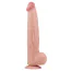 Фалоімітатор Sliding-Skin Dual Layer Dong King Sized 13.5, тілесний - Фото №1