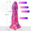 Фаллоимитатор-насадка Hismith Anal Toy For HiHismith Ophicone Silicone Dildo, розовый - Фото №2