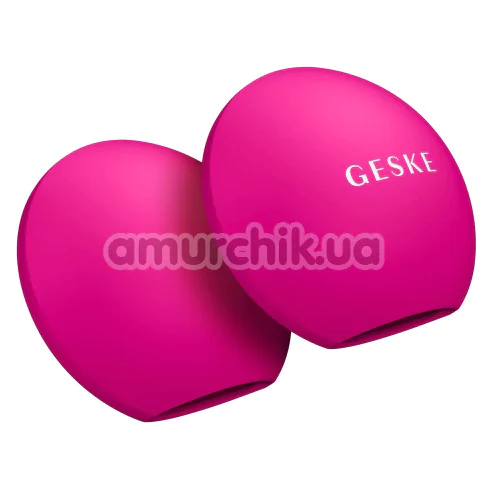 Устройство для увеличения объема губ Geske Lip Volumizer & Booster Small 4 in 1, ярко-розовое