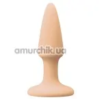 Анальна пробка Colours Pleasure Mini Plug, тілесна - Фото №1