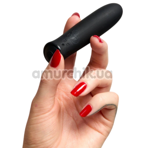 Кліторальний вібратор So Divine Vibrating Wonder Bullet, чорний