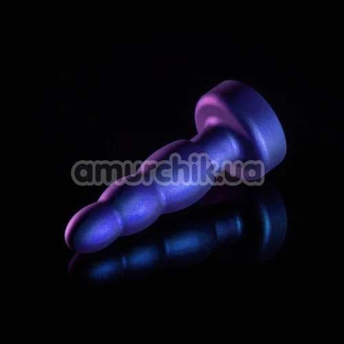 Анальная пробка с вибрацией и ротацией Anal Adventures Matrix Kinetik Plug, фиолетовая