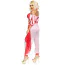 Костюм восточной танцовщицы Leg Avenue Dreamy Genie Costume, розово-красный: топ + брюки + шаль - Фото №3