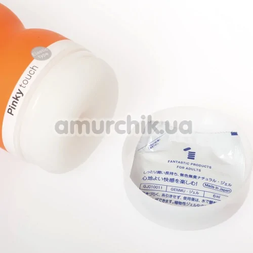 Мастурбатор Genmu Pinky, помаранчевий