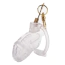 Пояс верности Lockink Sevanda Plastic Penis Chastity Cage, прозрачный - Фото №2