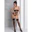 Комплект Passion Free Your Senses Lovelia Corset, черный: корсет + трусики-стринги - Фото №5