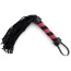 Флоггер DS Fetish Flogger S, чёрно-красный
