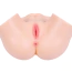 Искусственная вагина и анус с вибрацией Kokos Onahole 001 Real Vagina Adel, телесная - Фото №3