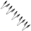Украшения для пальцев Master Series Clawed 5PC Sensation Play Rings, серебряные - Фото №2