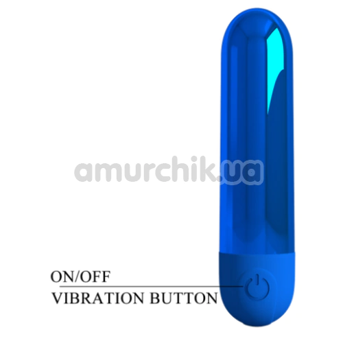 Кліторальний вібратор Pretty Love Kiwi, синій