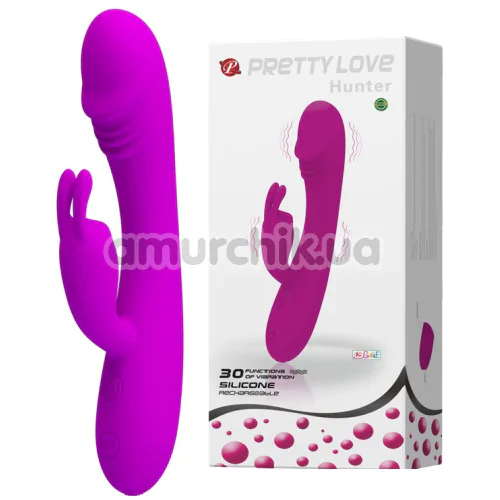 Вибратор Pretty Love Hunter, фиолетовый