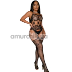 Комбинезон Star Night Glitter Bodystocking, черный - Фото №1