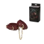 Фиксаторы для рук Roomfun Leather Handcuffs, бордовые - Фото №7