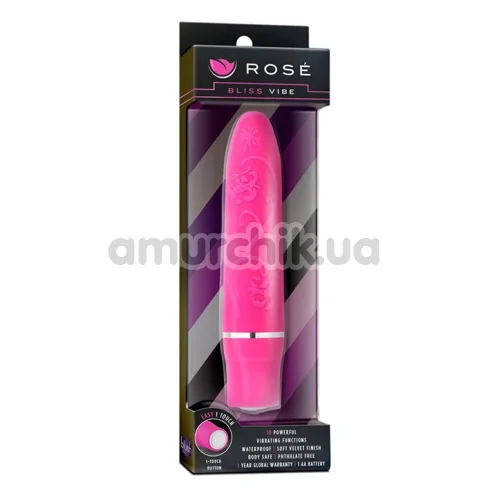 Вибратор Rose Bliss Vibe, розовый