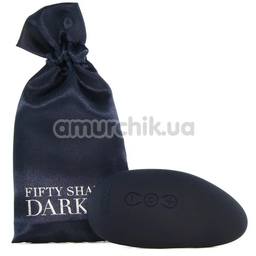 Клиторальный вибратор Fifty Shades Darker Delicious Tingles, серый