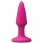 Анальна пробка Colours Pleasure Mini Plug, рожева - Фото №1