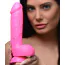 Фаллоимитатор Pop Peckers Dildo With Balls 8.25, розовый - Фото №7
