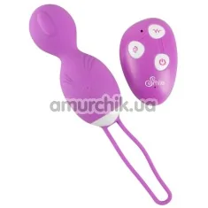 Вагинальные шарики Sweet Smile Remote Controlled Rotating Love Balls, фиолетовые - Фото №1
