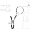 Зажимы для сосков с колечками Easy Toys Metal Nipple Clamps With Ring, серебряные - Фото №4