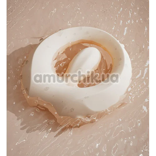 Виброкольцо для члена Zalo Apis, белое