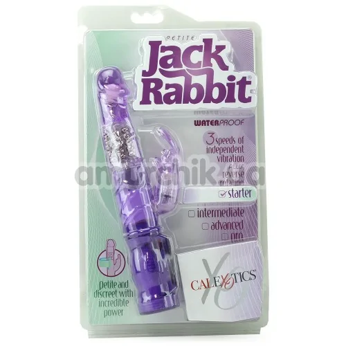 Вибратор Petite Jack Rabbit, фиолетовый