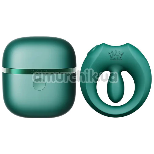 Виброкольцо для члена Zalo Apis, зеленое - Фото №1