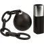 Виброяйцо Rocks-Off Lust Linx Ball & Chain, черное - Фото №1