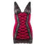 Пеньюар Cottelli Lingerie Chemise, красно-черный - Фото №3