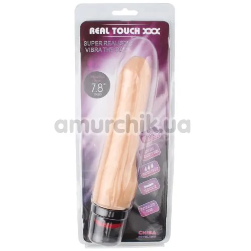 Вибратор Real Touch XXX 7.8, телесный