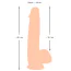 Фалоімітатор Nature Skin Dildo With Movable Skin 25 см, тілесний - Фото №9